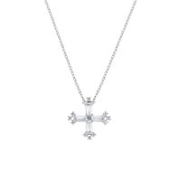 Collier Amen Femme Croci in Argent Zircone CLCRSPBBBZ3